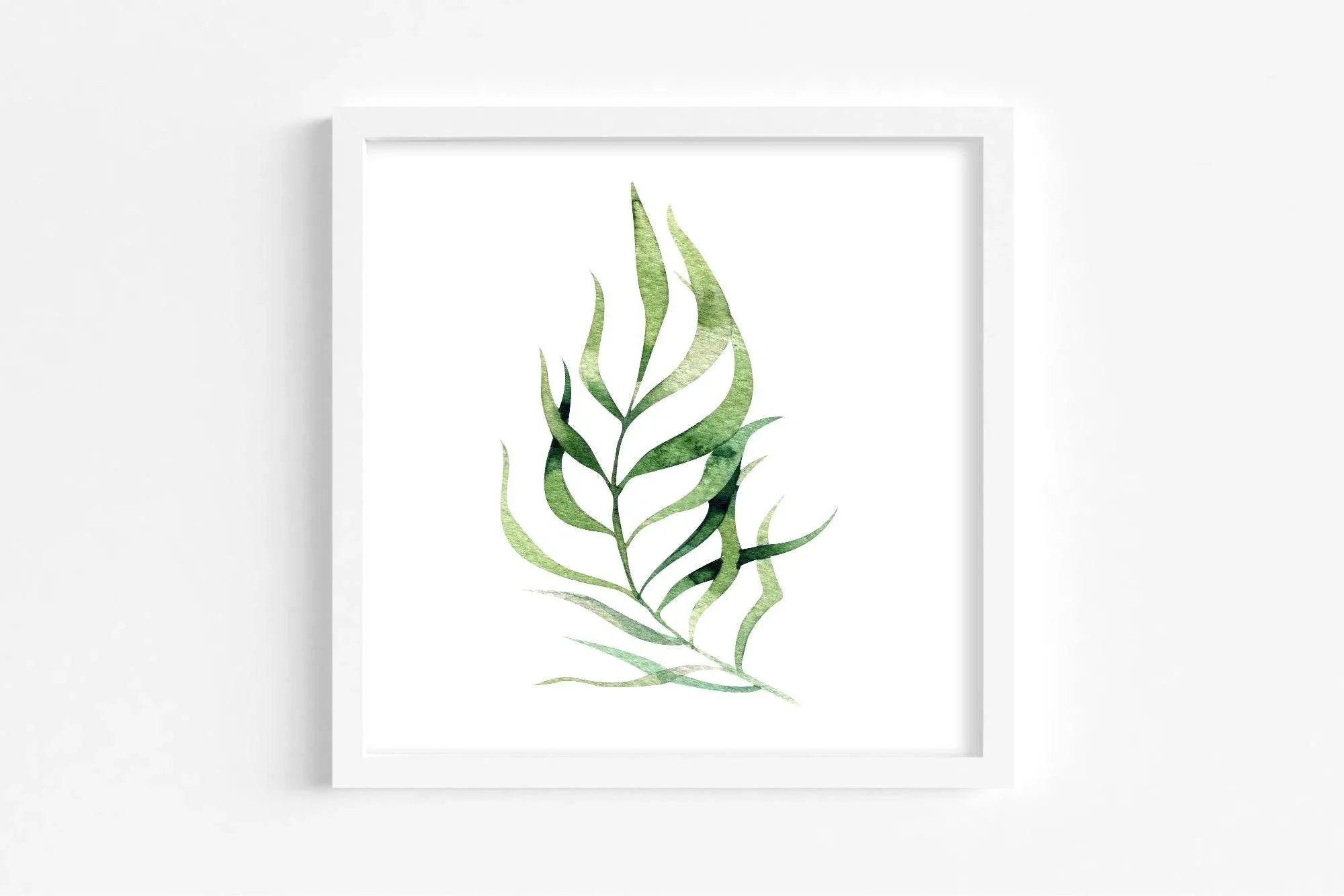 Botanical Leaf Print | Collection Of Watercolour Leaves Wall Art - Larosier Prints