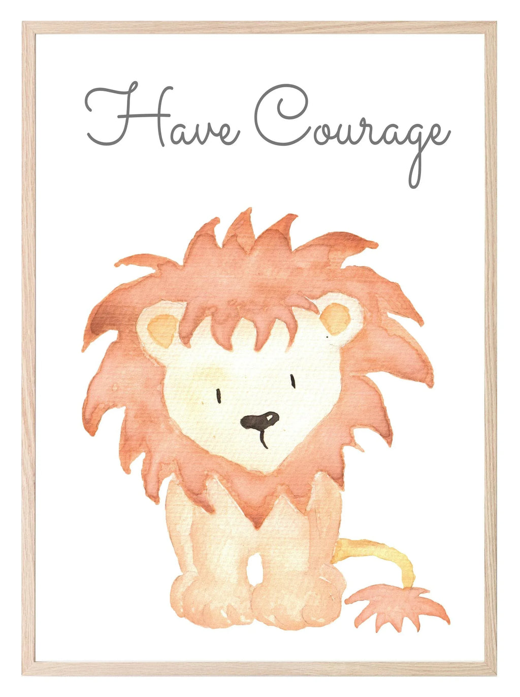 Cute Animals & Positive Quotes Prints in colour | Selection of Kids Wall Art - Larosier Prints