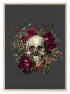 Floral Skull Prints | Collection Of Sugar Skulls Wall Art - Larosier Prints