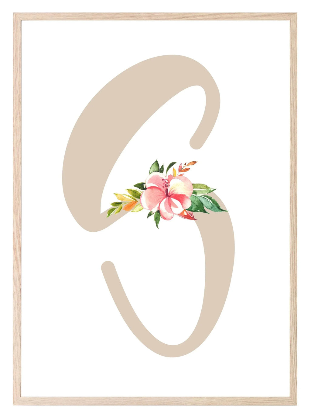 Collection Of Personalised Sweet Animals Prints | Kids Wall Art - Larosier Prints