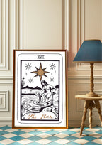 The Star Tarot Card Print | The Major Arcana | Celestial Wall Art - Larosier Prints
