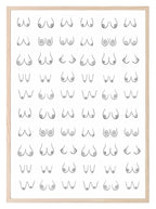 Boobs Print | Inspirational Wall Art For Women - Larosier Prints