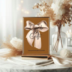 Vintage Cards & Gifts Baby Shower Party Sign - Larosier Prints