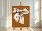 Vintage Cards & Gifts Baby Shower Party Sign - Larosier Prints