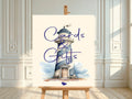 Nautical Cards & Gifts Baby Shower Party Sign - Larosier Prints