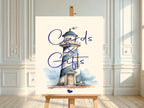 Nautical Cards & Gifts Baby Shower Party Sign - Larosier Prints
