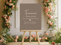 Earth Favours Wedding Party Sign - Larosier Prints