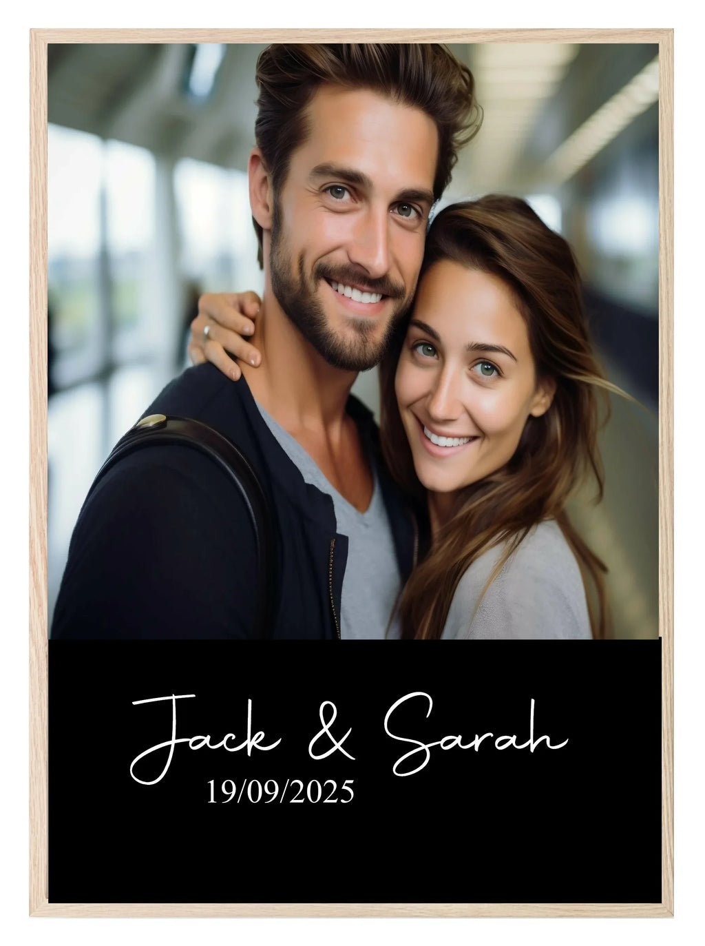Always Colour Block Personalised Photo Print - Larosier Prints