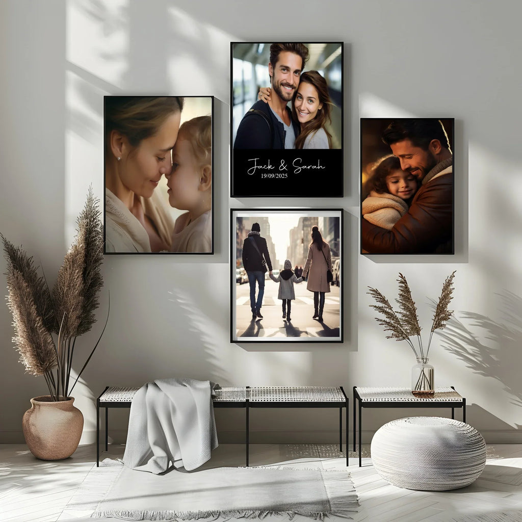 Always Colour Block Personalised Photo Print - Larosier Prints