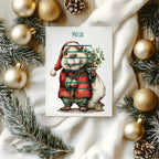 Christmas Capybara Letter to Santa Kit inc Personalised Forever Print - Larosier Prints