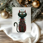 Christmas Cat Letter to Santa Kit inc Personalised Forever Print - Larosier Prints