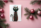 Christmas Cat Letter to Santa Kit inc Personalised Forever Print - Larosier Prints
