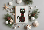 Christmas Cat Letter to Santa Kit inc Personalised Forever Print - Larosier Prints
