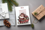Christmas Santa Letter to Santa Kit inc Personalised Forever Print - Larosier Prints