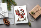 Christmas Snowman Letter to Santa Kit inc Personalised Forever Print - Larosier Prints