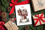Christmas Snowman Letter to Santa Kit inc Personalised Forever Print - Larosier Prints