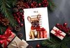 Christmas French Bulldog Letter to Santa Kit inc Personalised Forever Print - Larosier Prints