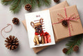 Christmas French Bulldog Letter to Santa Kit inc Personalised Forever Print - Larosier Prints