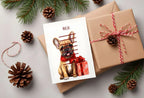 Christmas French Bulldog Letter to Santa Kit inc Personalised Forever Print - Larosier Prints