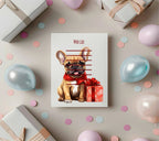 Christmas French Bulldog Letter to Santa Kit inc Personalised Forever Print - Larosier Prints