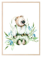 Oh Baby Animal Friends Prints Collection | Kids Wall Art | Vol.2 - Larosier Prints