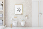 Oh Crap! Print | Fun Bathroom Wall Art | Customisable - Larosier Prints