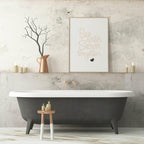 Save Water, Shower Together Print | Bathroom Couple Wall Art - Larosier Prints