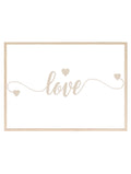 Love Print | Family & Romance Wall Art | Customisable - Larosier Prints