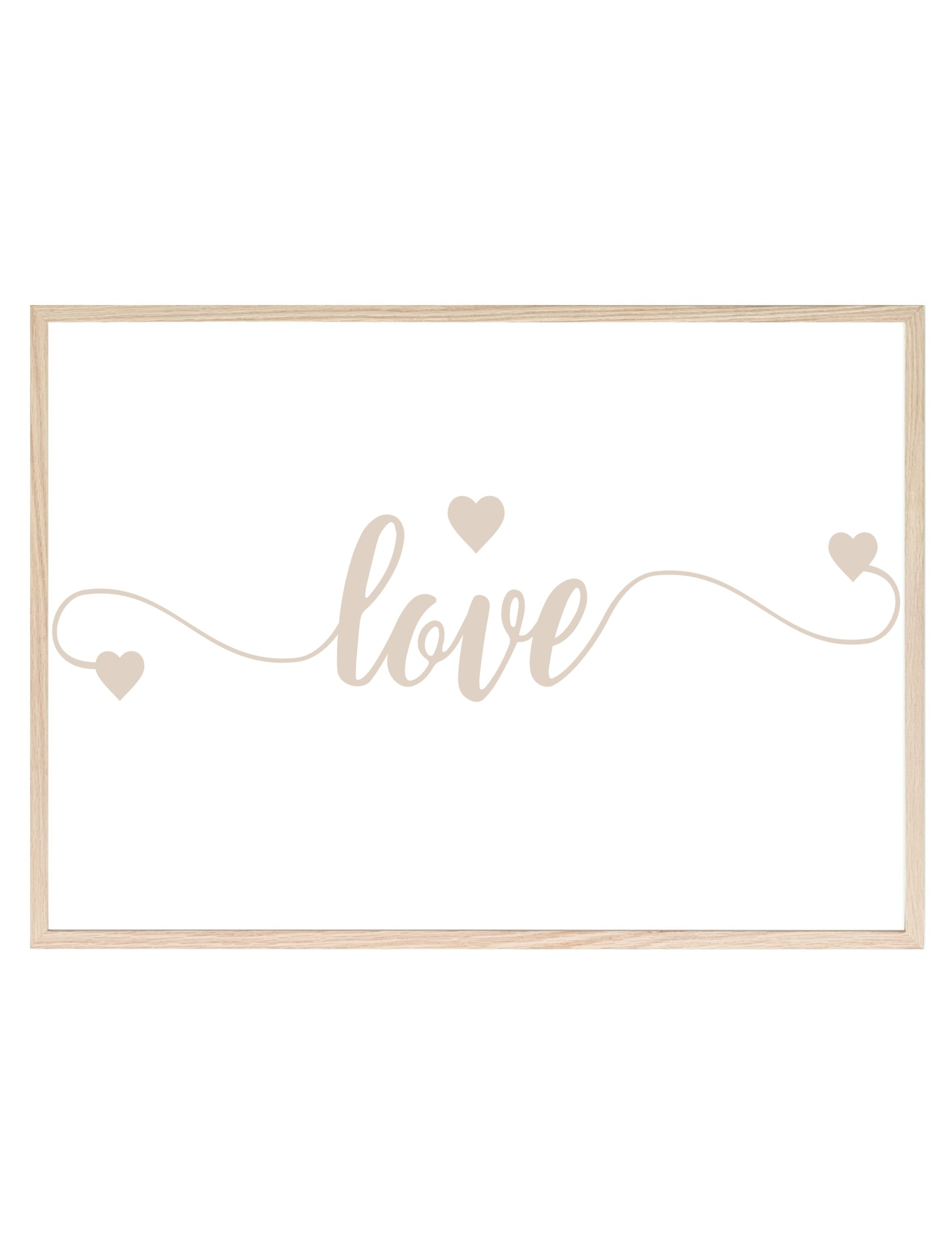 Love Print | Family & Romance Wall Art | Customisable