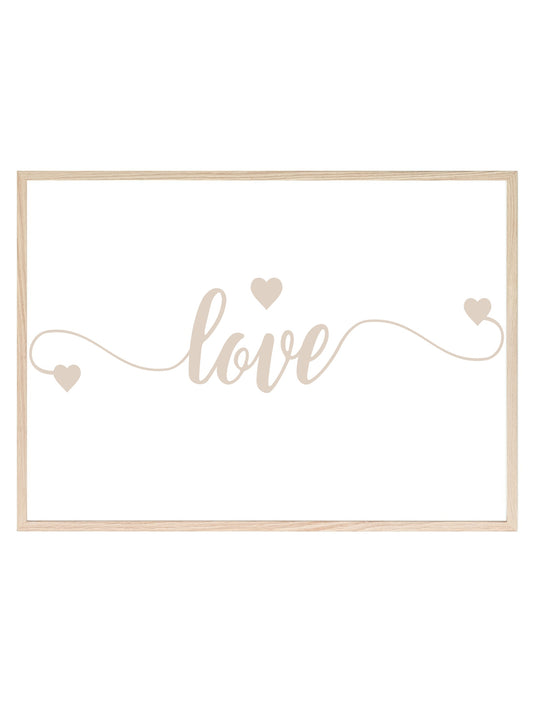 Love Print | Family & Romance Wall Art | Customisable