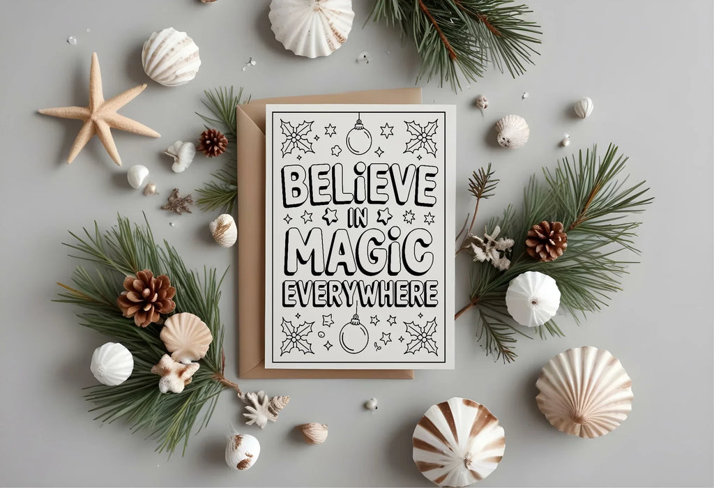 Christmas Red Check Letter to Santa Kit inc Personalised Forever Print - Larosier Prints