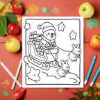Christmas Capybara Letter to Santa Kit inc Personalised Forever Print - Larosier Prints