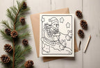 Christmas Capybara Letter to Santa Kit inc Personalised Forever Print - Larosier Prints
