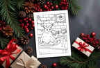 Christmas Cat Letter to Santa Kit inc Personalised Forever Print - Larosier Prints