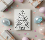 Christmas Tree Letter to Santa Kit inc Personalised Forever Print - Larosier Prints