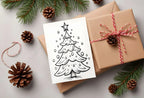 Christmas Tree Letter to Santa Kit inc Personalised Forever Print - Larosier Prints