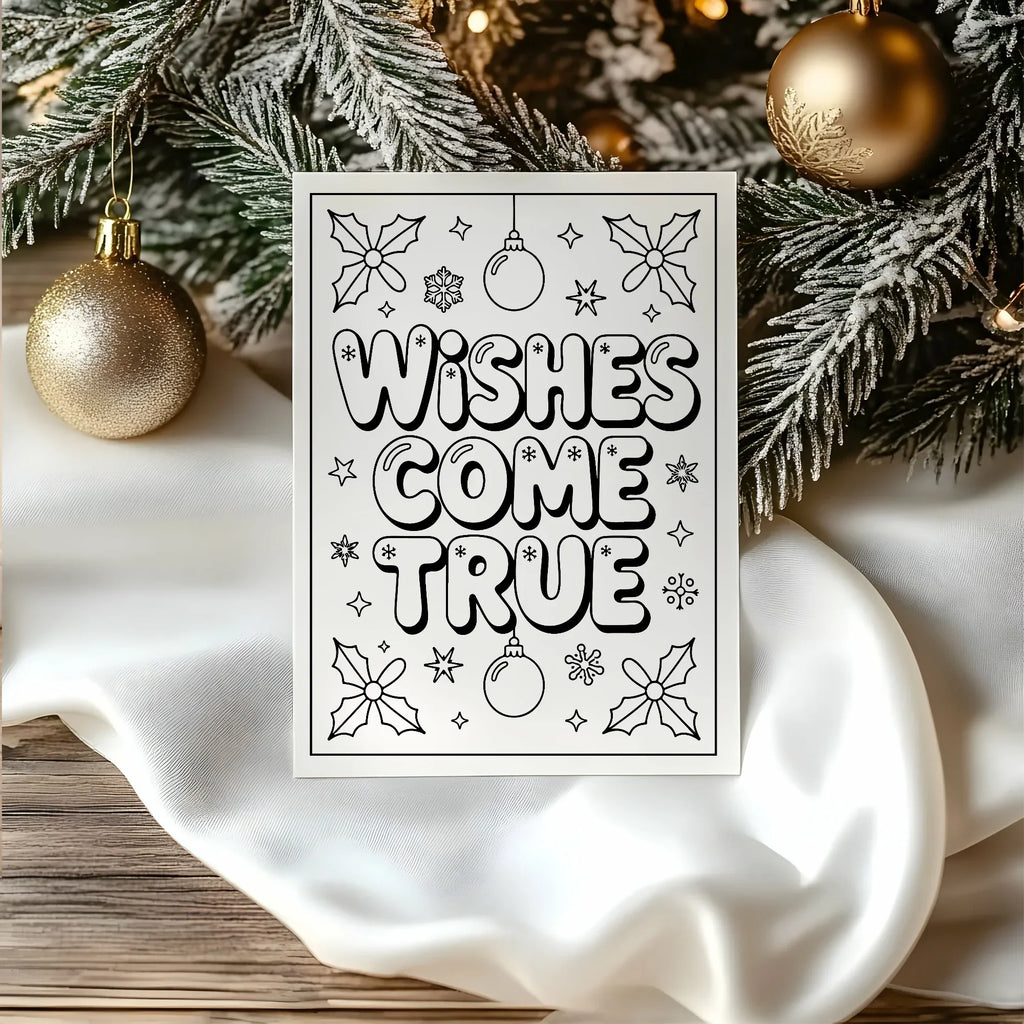 Christmas Pink Check Letter to Santa Kit inc Personalised Forever Print - Larosier Prints