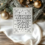 Christmas Pink Check Letter to Santa Kit inc Personalised Forever Print - Larosier Prints