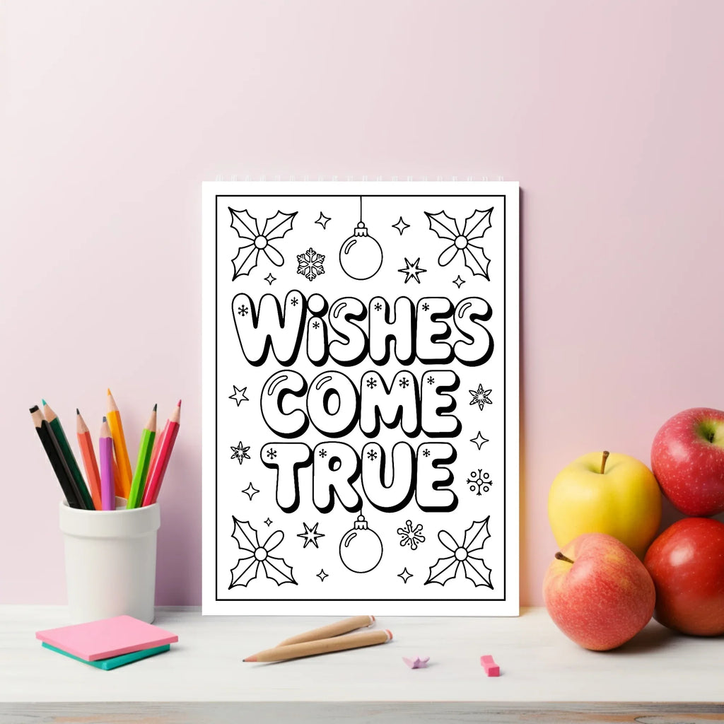 Christmas Pink Check Letter to Santa Kit inc Personalised Forever Print - Larosier Prints