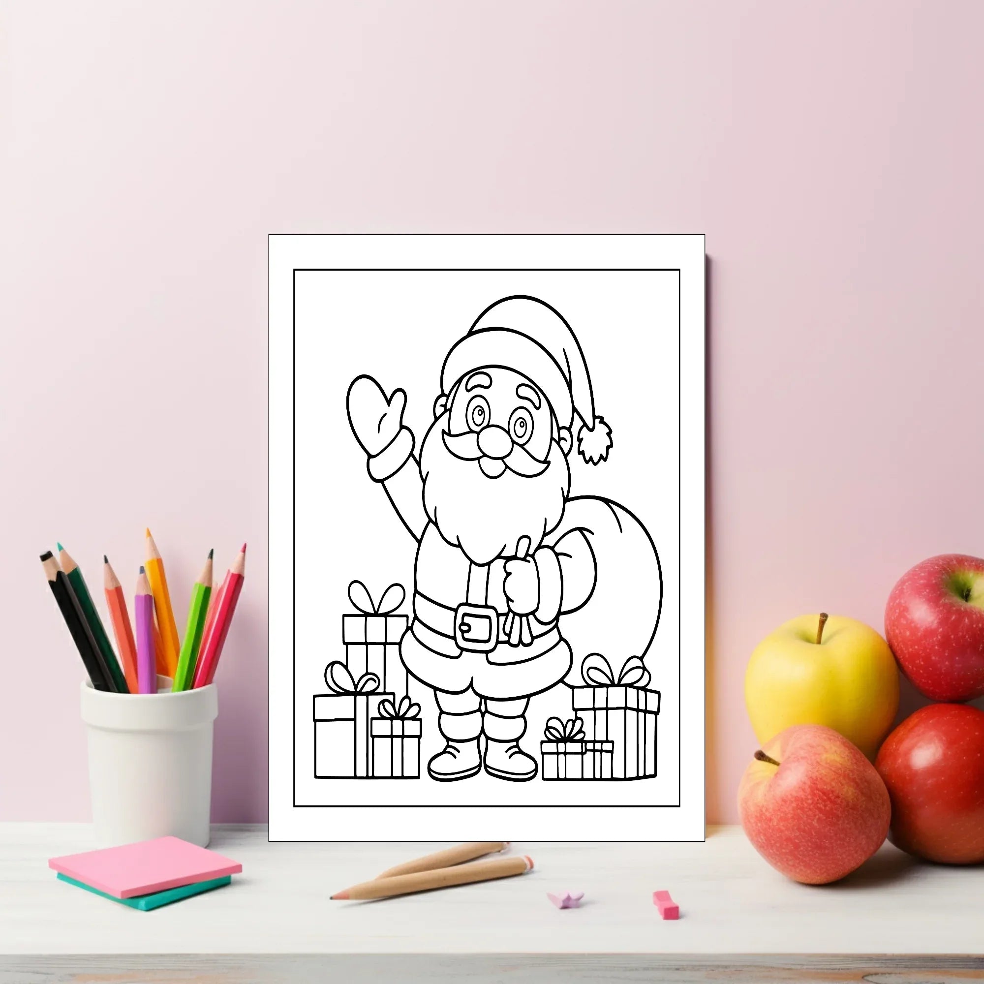Christmas Santa Letter to Santa Kit inc Personalised Forever Print - Larosier Prints