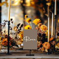 Earth Pack of Table Names Wedding Party Signs | A5 - Larosier Prints