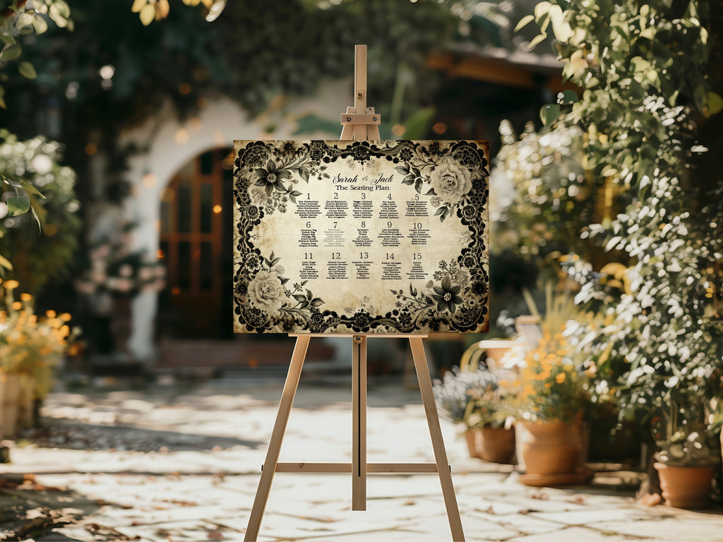 Black Rose Essentials Wedding Signage Bundle