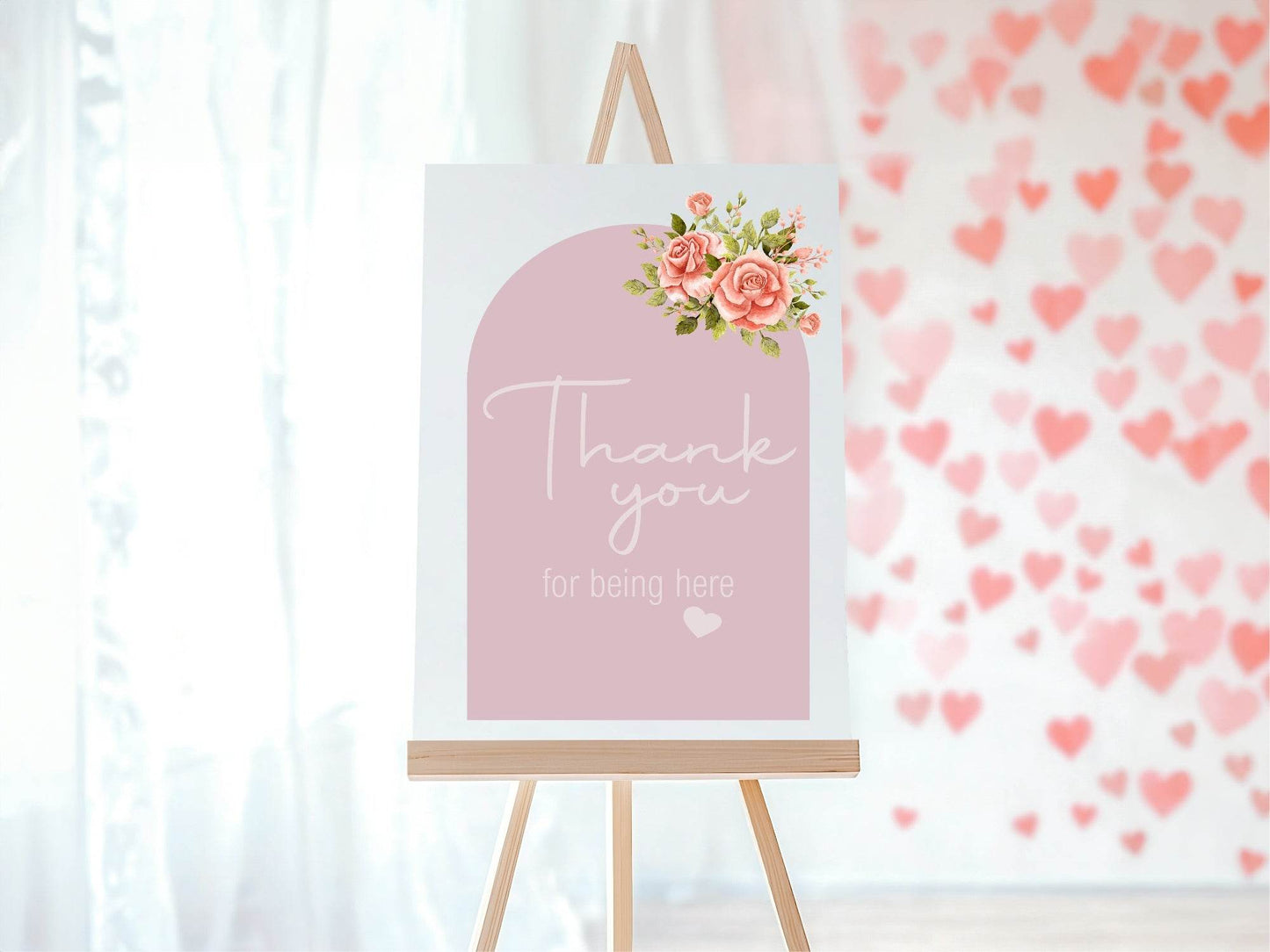 Baby In Bloom Cards & Gifts Baby Shower Party Sign