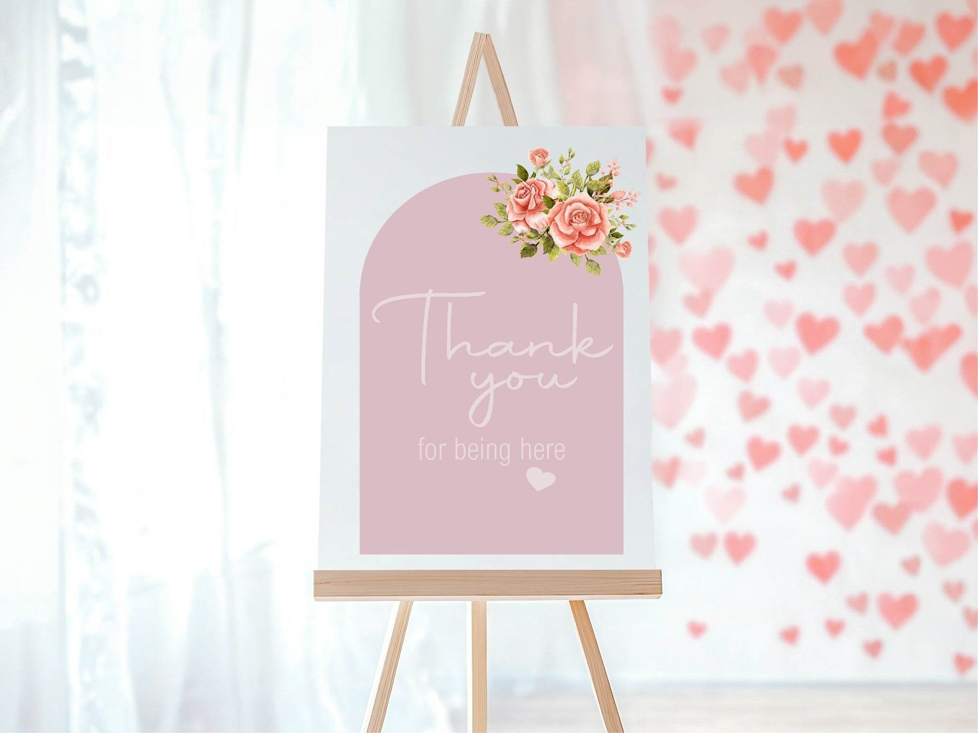 Baby In Bloom Cards & Gifts Baby Shower Party Sign