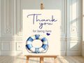 Nautical Thank You Baby Shower Party Sign - Larosier Prints