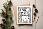 Christmas French Bulldog Letter to Santa Kit inc Personalised Forever Print - Larosier Prints
