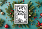 Christmas French Bulldog Letter to Santa Kit inc Personalised Forever Print - Larosier Prints