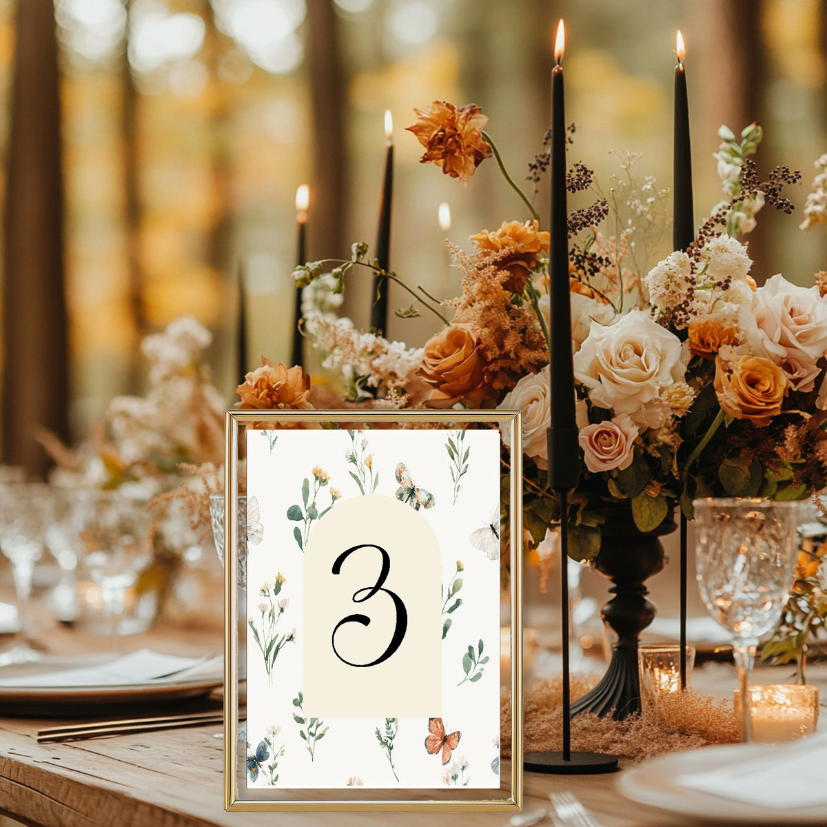 Wildflowers Essential Wedding Sign Bundle – coordinated wedding signage, image 7