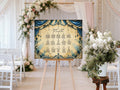 Gothic Circus Seating Plan wedding design