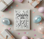 Christmas Green Check Letter to Santa Kit inc Personalised Forever Print - Larosier Prints